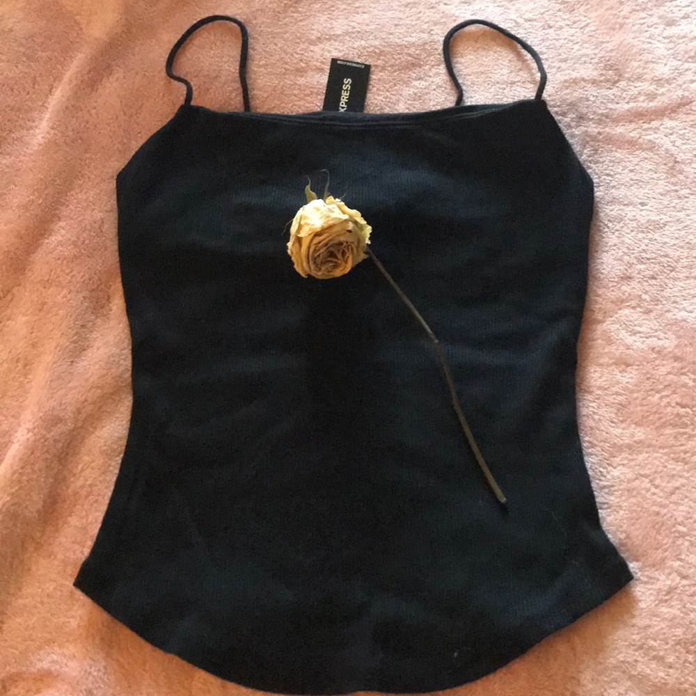 Express One Eleven Black Camisole